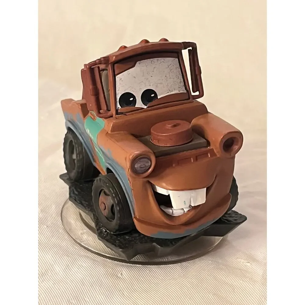 Disney Infinity 1.0 -   Cars Lot of - 5 - Lightning McQueen Francesco Bernoulli